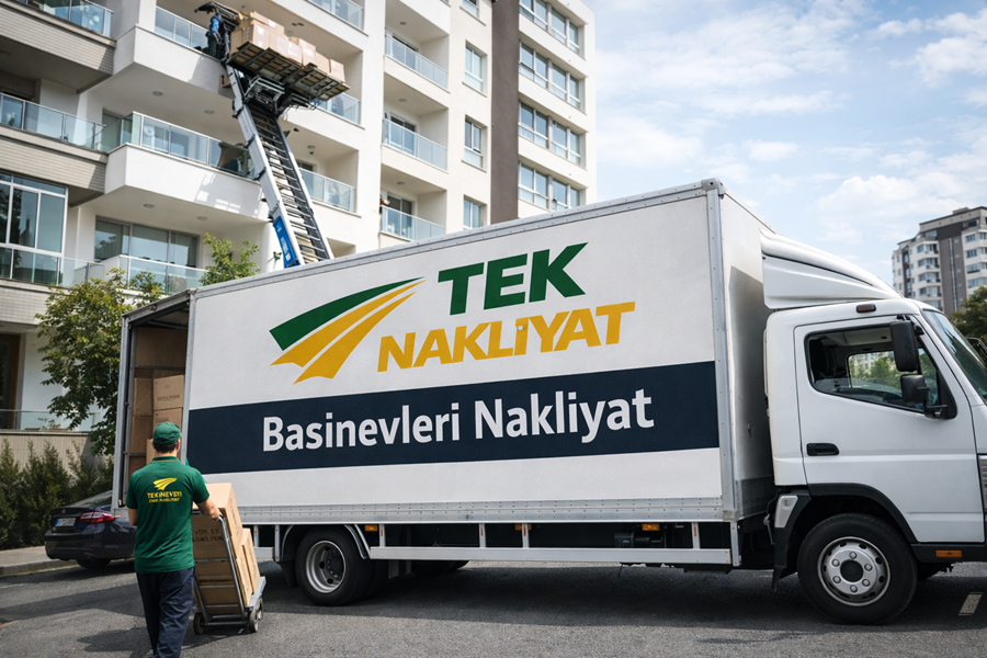 Basınevleri Evden Eve Nakliyat Süreci